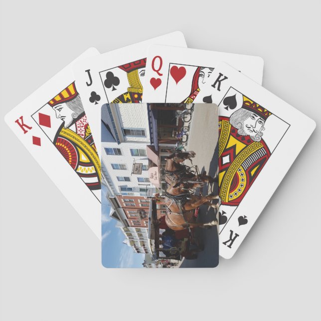 Jeu De Cartes Horse & Carriage on Mackinac Island, Michigan (dos)