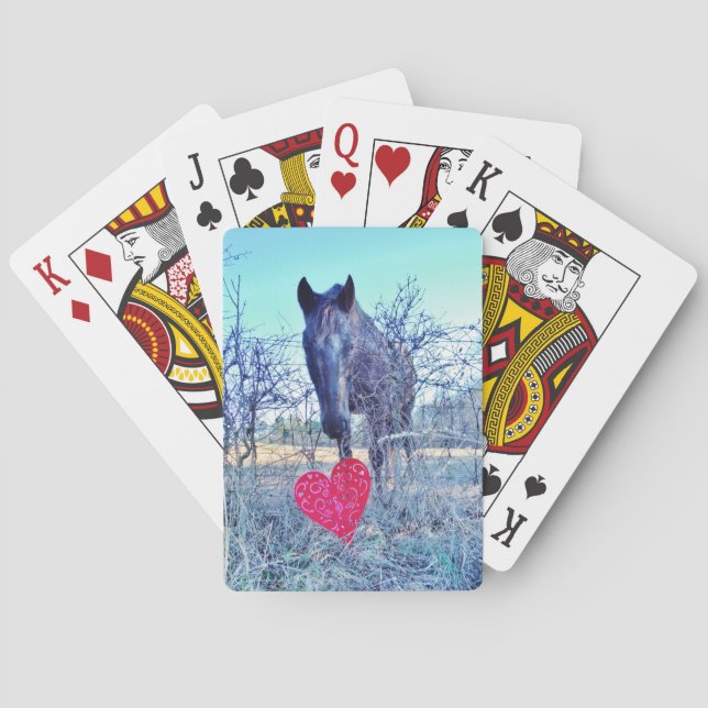 Jeu De Cartes Horse et heart (dos)