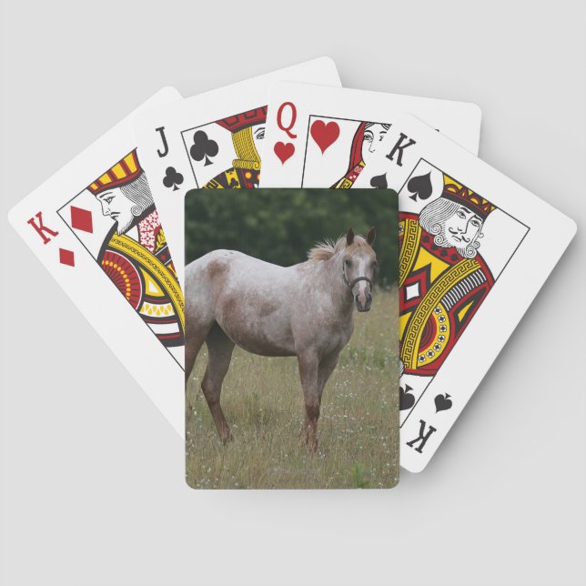 Jeu De Cartes Horse Standing in the Grass (dos)
