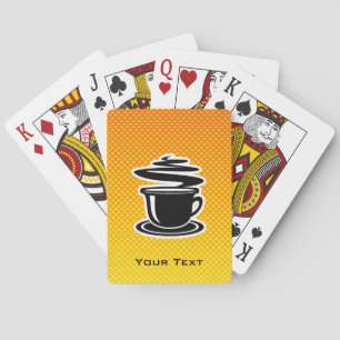 Jeu De Cartes Hot Coffee; Yellow Orange