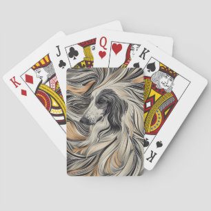 Jeu De Cartes Hound afghan