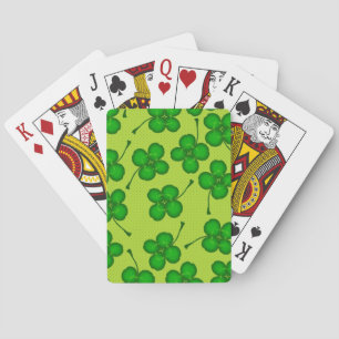 Jeu De Cartes Housse à quatre feuilles