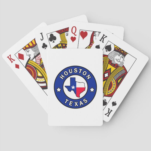 Jeu De Cartes Houston Texas (dos)