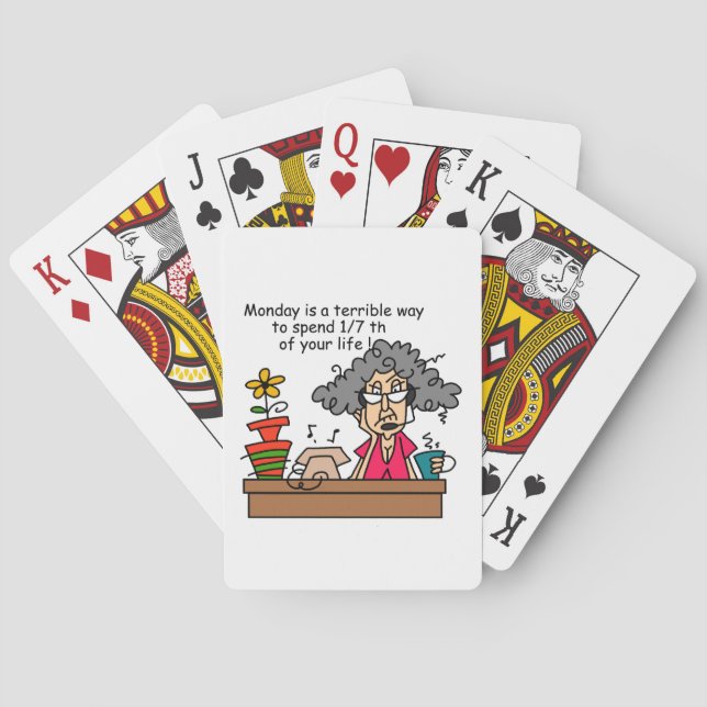 Jeu De Cartes Humour du lundi (dos)