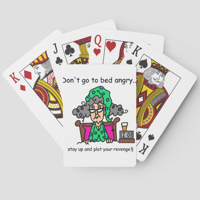Jeu De Cartes Humour heure du coucher (dos)