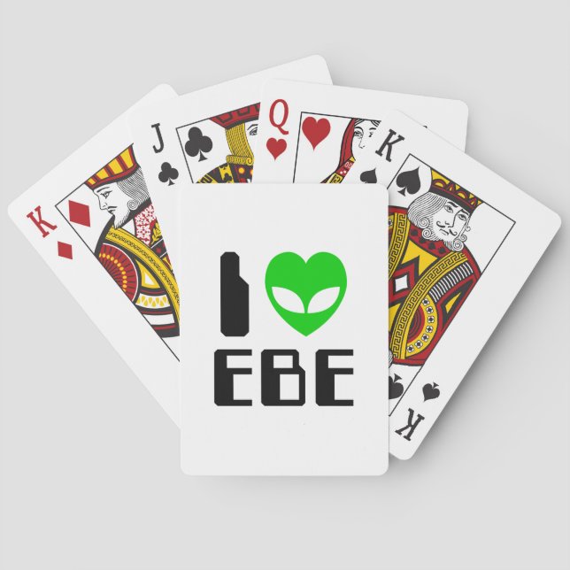 Jeu De Cartes I Alien Heart EBE (dos)