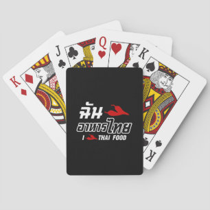 Jeu De Cartes I Chili (Love) Thai Food