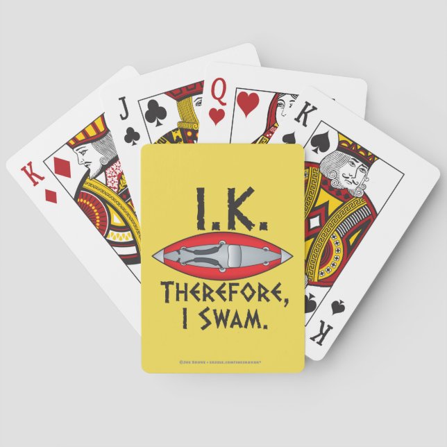 Jeu De Cartes I.K. Là (dos)