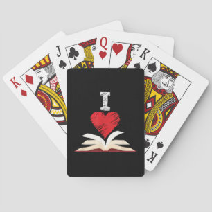 Jeu De Cartes I Looks Chemise, Livre Lover Cadeau