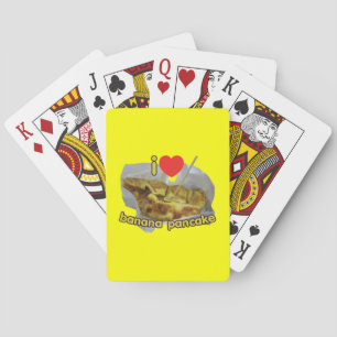 Jeu De Cartes I Love (Coeur) Banana Pancake ... Restauration de 