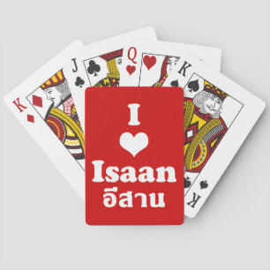 Jeu De Cartes I Love (Coeur) Isaan