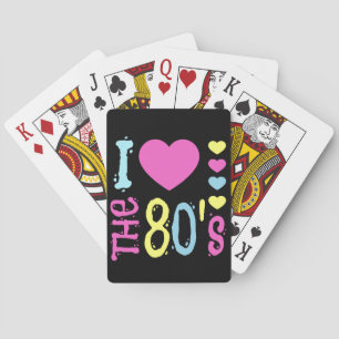 Jeu De Cartes I Love the 80s Disco Costume