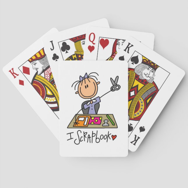 Jeu De Cartes I Scrapbook (dos)