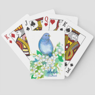 Jeu De Cartes Idaho Souvenir State Bird Mountain Bluebird