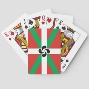 Jeu De Cartes Ikurriña avec le symbole Lauburu