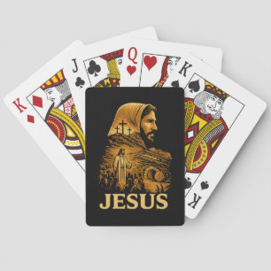 Jeu De Cartes Il est ressuscité Jésus chrétien Joyeux Pâques