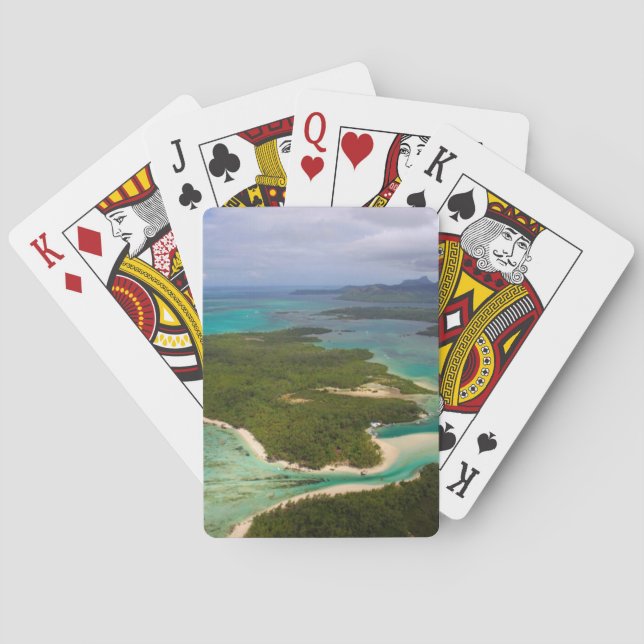 Jeu De Cartes Île Aux Cerfs, Maurice (dos)