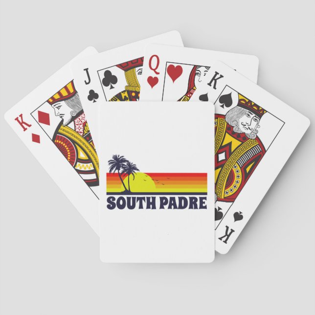 Jeu De Cartes Île du sud le Texas d'aumônier (dos)