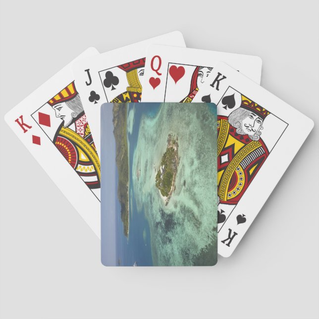 Jeu De Cartes Île Wadigi, îles Mamanuca, îles Fiji (dos)