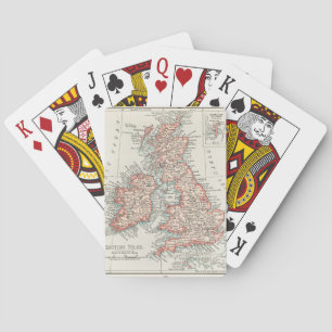 Jeu De Cartes Îles Britanniques Jouant aux cartes