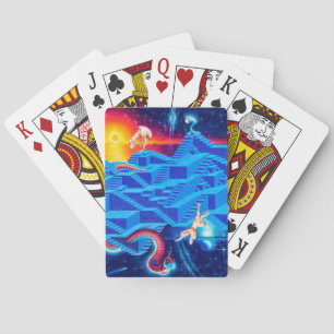 Jeu De Cartes Illusion optique
