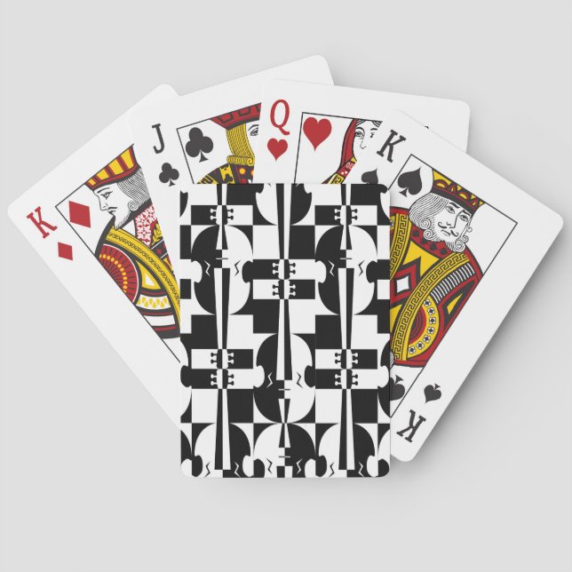 Jeu De Cartes Illusions optiques musicales (dos)
