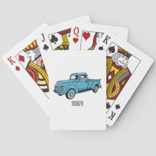 Jeu De Cartes Illustration classique de la caricature pour camio