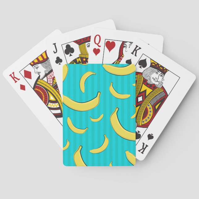 Jeu De Cartes Illustration de banane (dos)