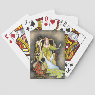Jeu De Cartes Illustration de conte fée vintage Lecture de carte