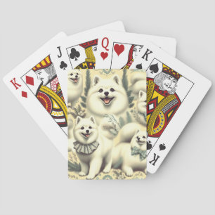 Jeu De Cartes Illustration de l'Esquimau rétro américain