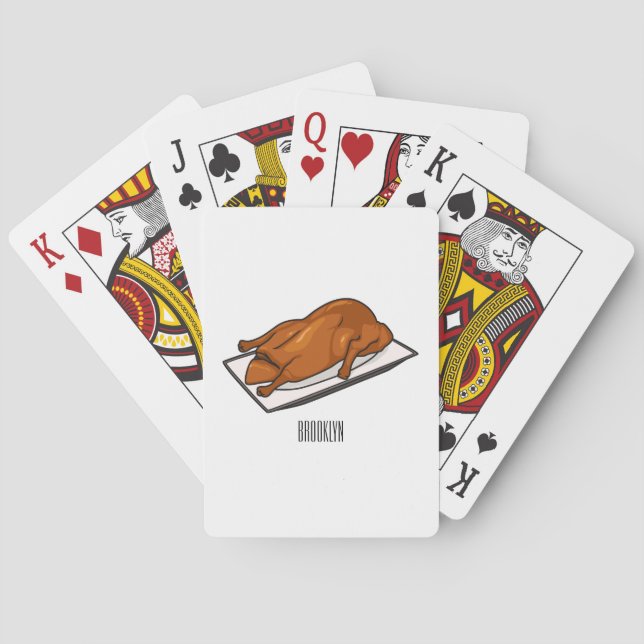 Jeu De Cartes Illustration de Peking duck (dos)