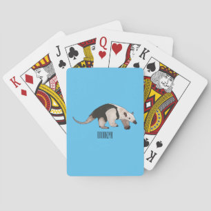 Jeu De Cartes Illustration de Tamandua