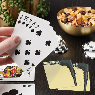 Jeu De Cartes Illustration du gadget technique du connecteur jac