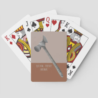Jeu De Cartes Illustration du marteau de café