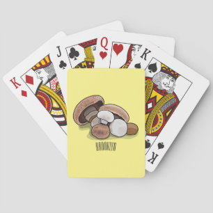 Jeu De Cartes Illustration d'un champignon