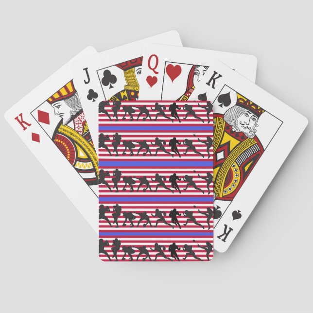 Jeu De Cartes Image de football pour jouer aux cartes (dos)