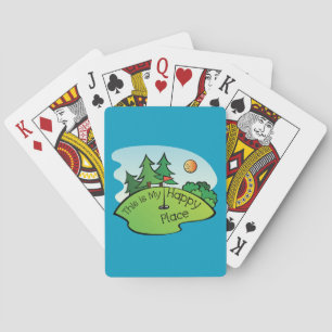 Jeu De Cartes Image du trou de golf jouant aux cartes