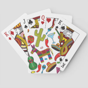 Jeu De Cartes Images mexicaines de partie de fiesta