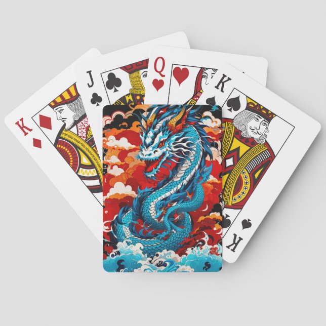 Jeu De Cartes Imaginaire Dragon (dos)