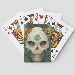 Jeu De Cartes Imaginaire du crâne