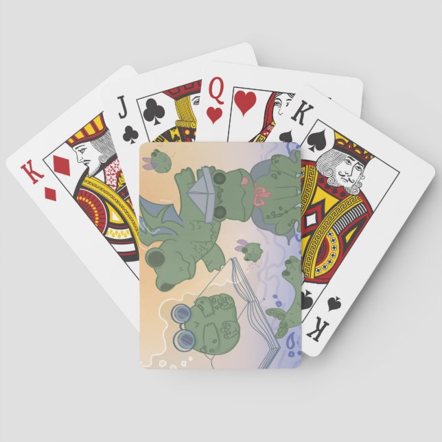 Jeu De Cartes Imagination Grenouille Jouer des cartes (dos)