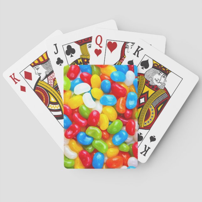 Jeu De Cartes Immense Pile de Candy Jelly Beans (dos)