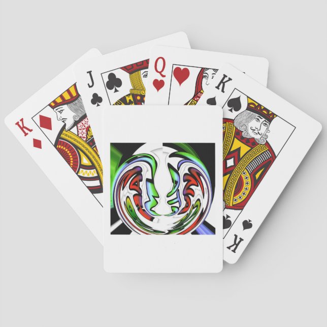 Jeu De Cartes Impression Abstrait Face Hakuna Matata (dos)