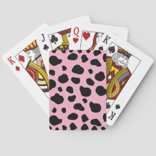 Jeu De Cartes Impression de vache, Motif de vache, Spots de vach