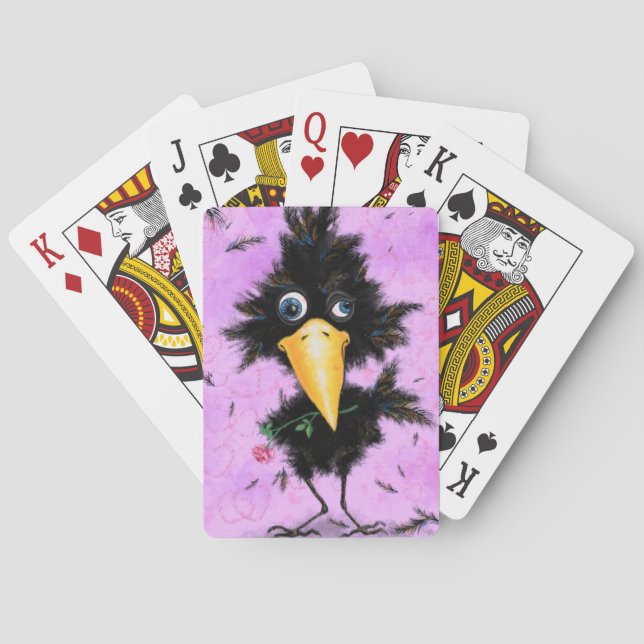 Jeu De Cartes In Love Crow - Drôle (dos)