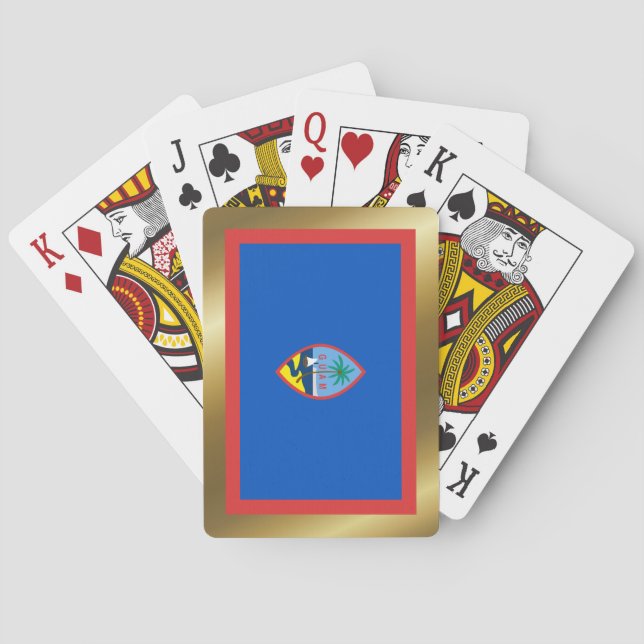 Jeu De Cartes Indicateur de guam Lecture des cartes (dos)