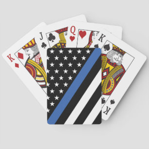 Jeu De Cartes Indicateur de ligne bleue mince