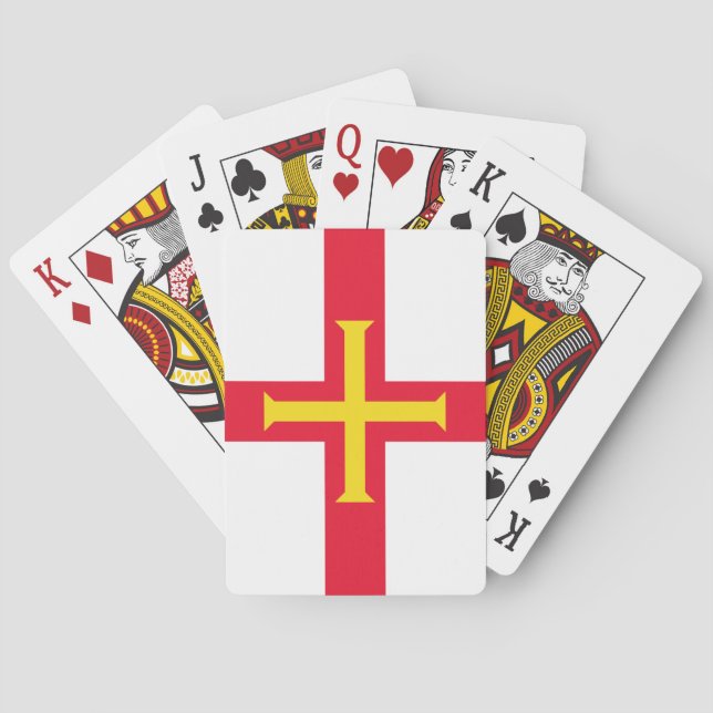 Jeu De Cartes Indicateur Guernesey (dos)