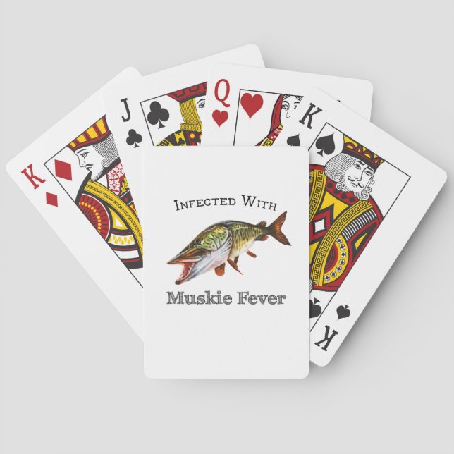 Jeu De Cartes Infecté Par La Fièvre Du Muskie (dos)