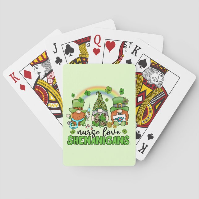 Jeu De Cartes Infirmière Love Shenanigans St. Patrick's (dos)
